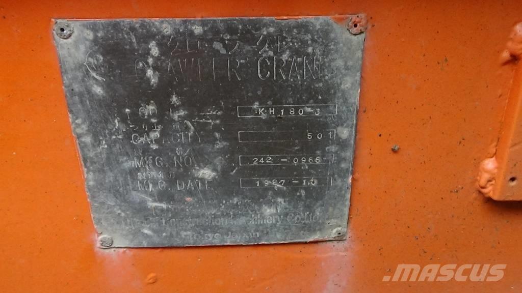 Hitachi KH 180-3 GLS Máquinas de pilotes