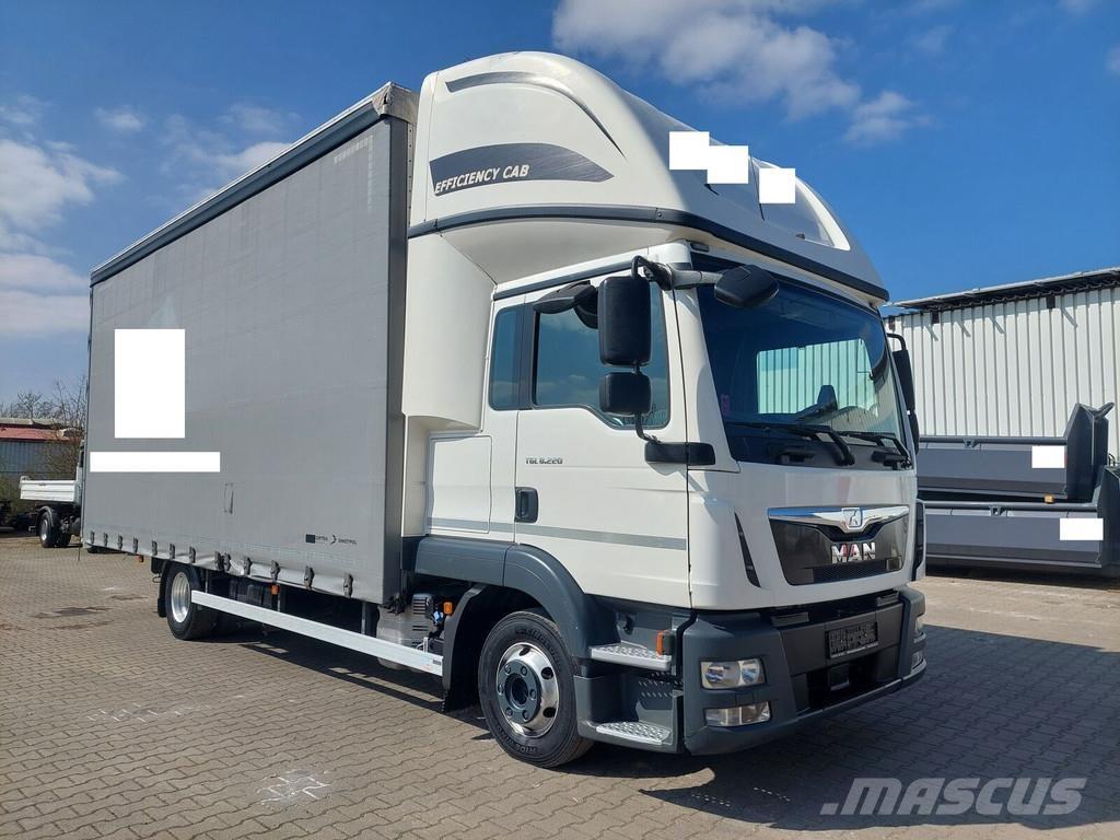 MAN TGL 8.220 Camiones de caja de lona