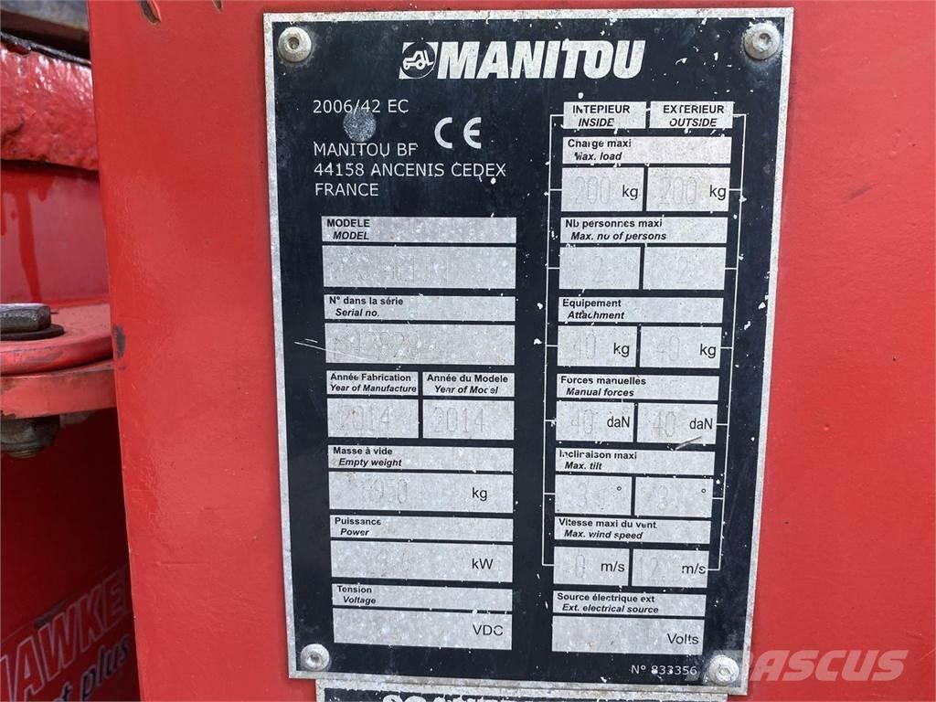 Manitou 170AETJ-L Plataformas con brazo de elevación manual