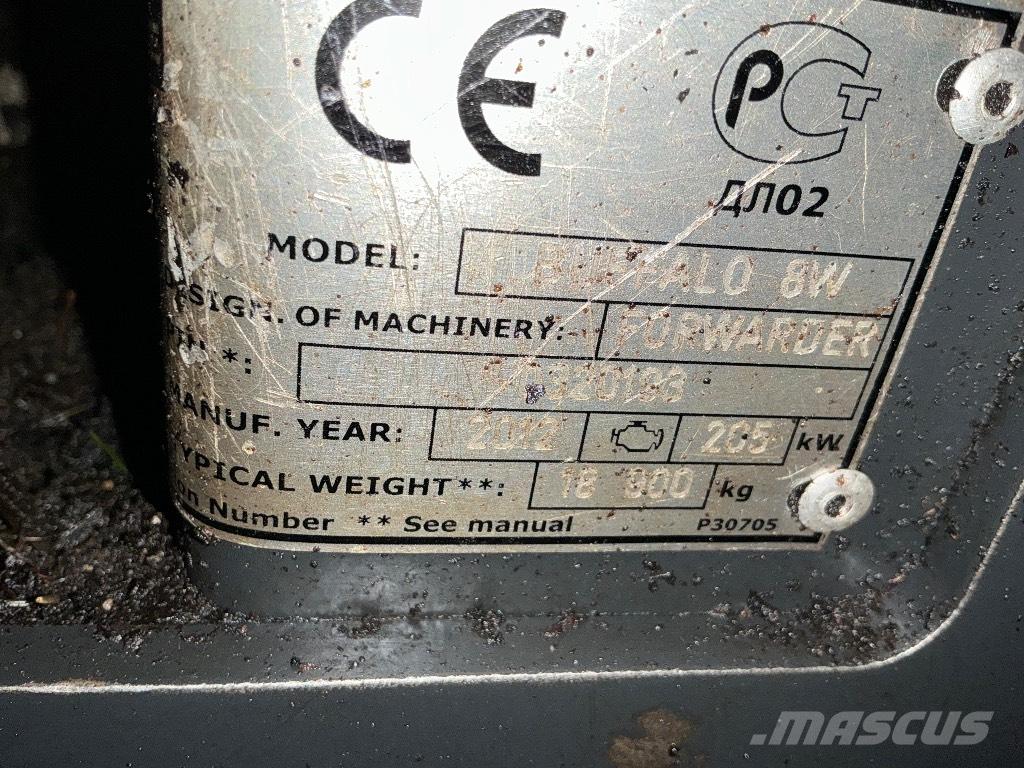 Ponsse BUFFALO+ 8W Transportadoras