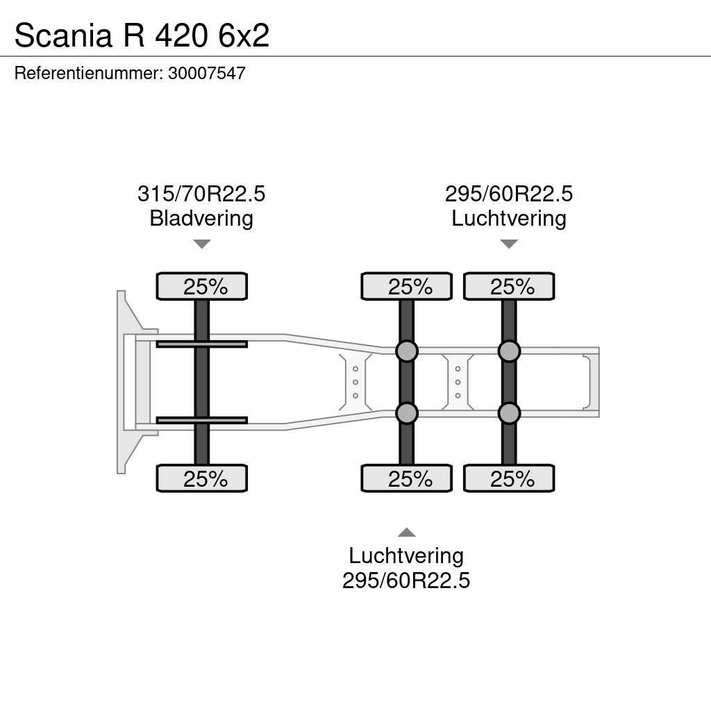 Scania R 420 6x2 Camiones tractor