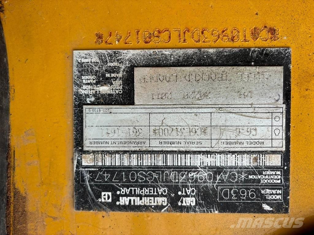 CAT 963 D Cargadoras sobre orugas