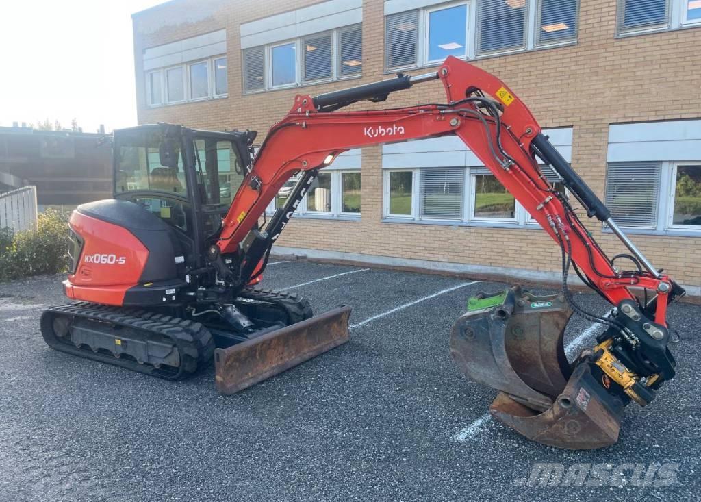 Kubota KX 060-5 Miniexcavadoras