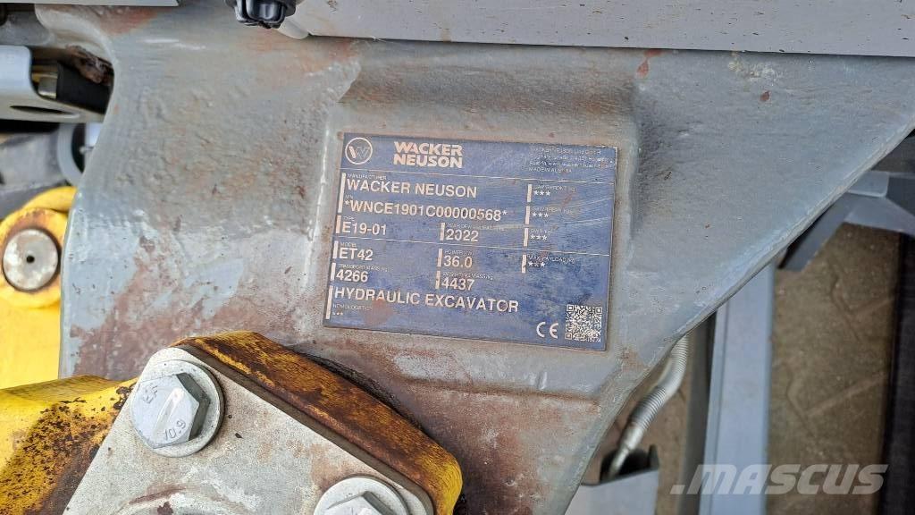 Wacker Neuson ET42 Excavadoras sobre orugas