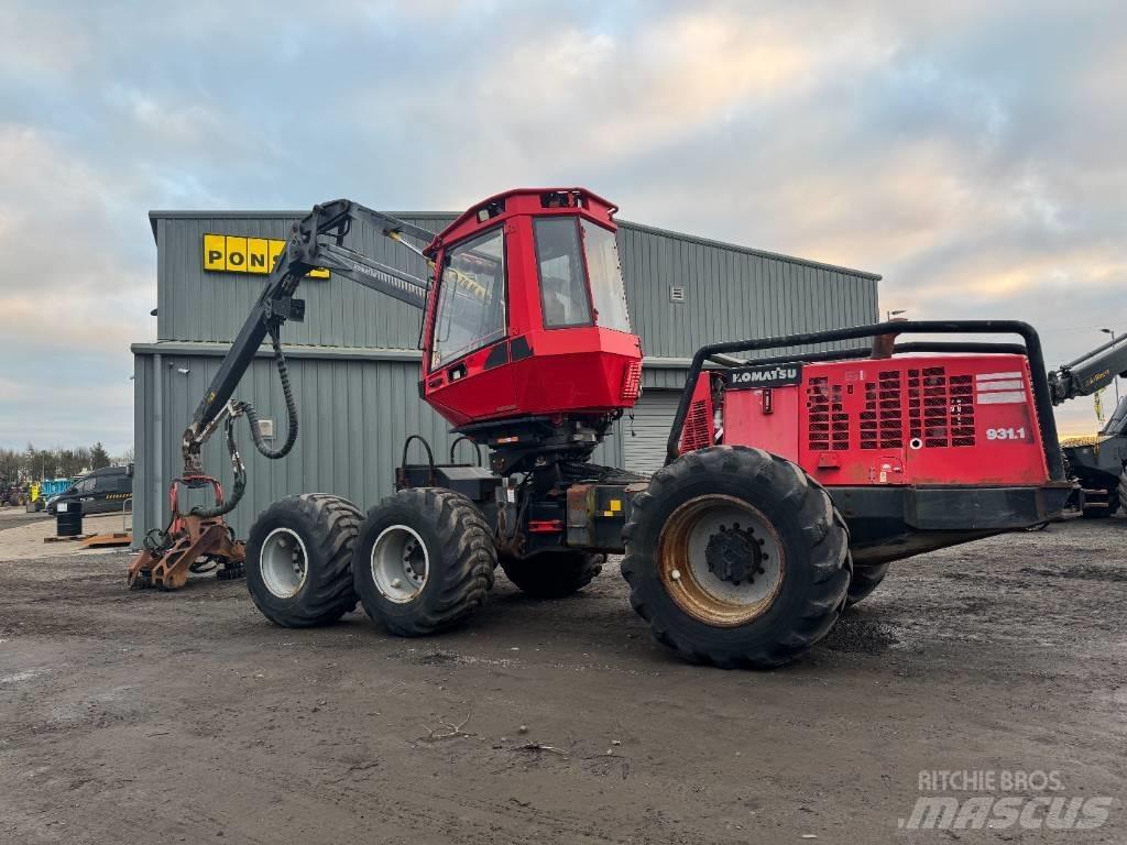 Komatsu 931.1 Cosechadoras