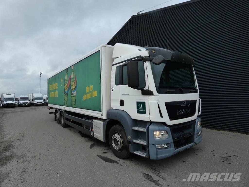 MAN TGS 26.320 Camiones con caja de remolque