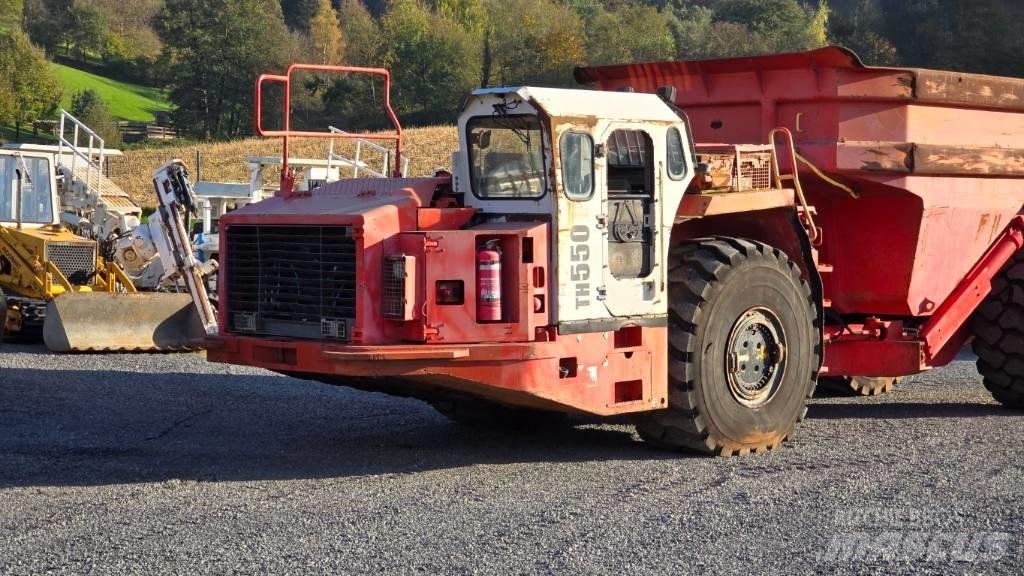 Sandvik TH550 Camiones subterráneos para minería