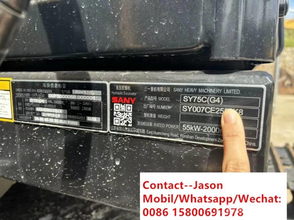 Sany SY 75-9 C Excavadoras 7t - 12t