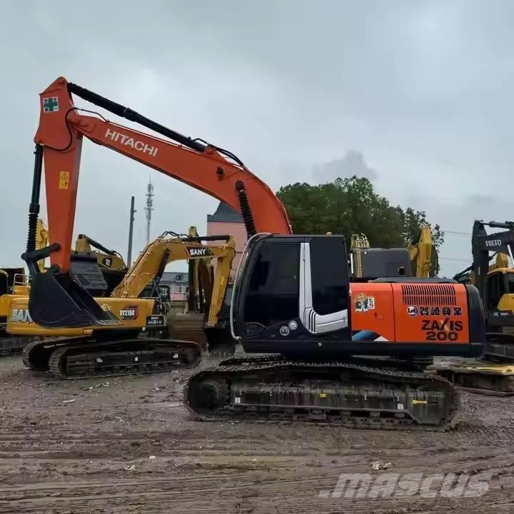 Hitachi ZX200 Excavadoras sobre orugas