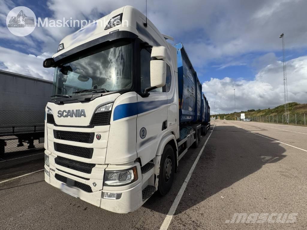 Scania R 580 EKIPAGE Camiones elevadores de gancho