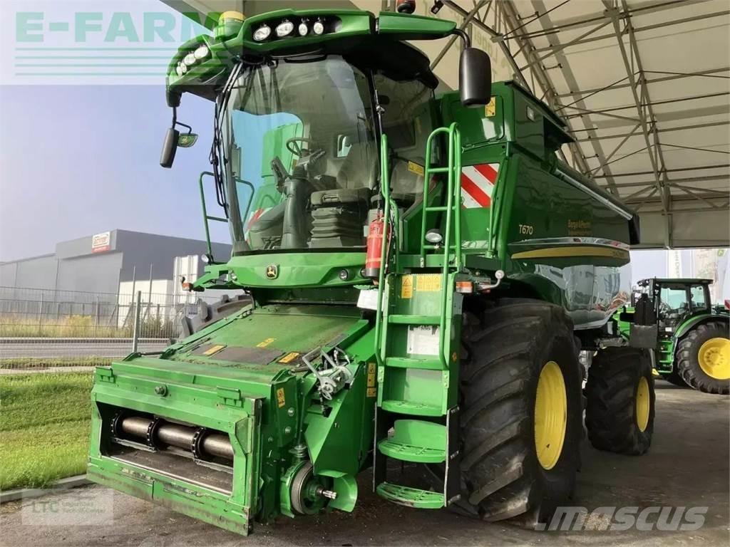 John Deere t670 Cosechadoras combinadas