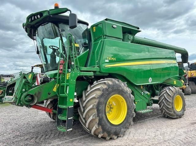 John Deere T 670 i Cosechadoras combinadas
