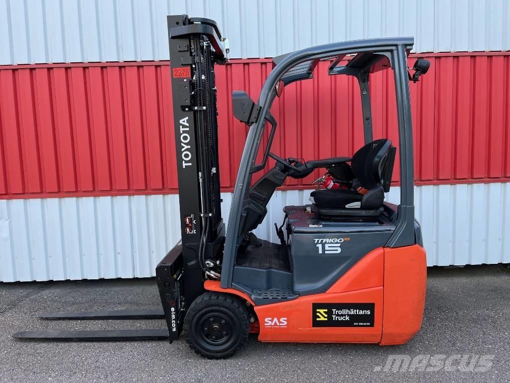 Toyota 8 FB E 15 Carretillas de horquilla eléctrica