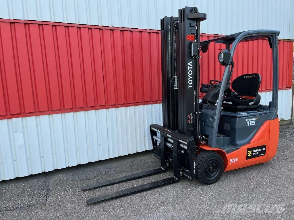 Toyota 8 FB E 15 Carretillas de horquilla eléctrica