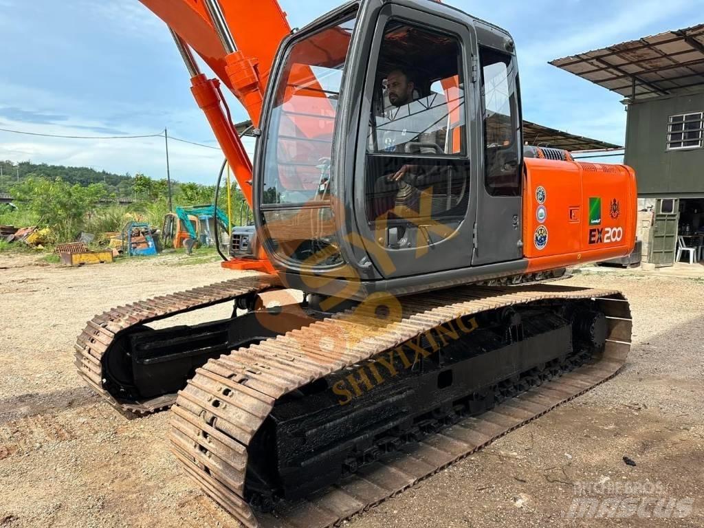 Hitachi EX 200 Excavadoras sobre orugas