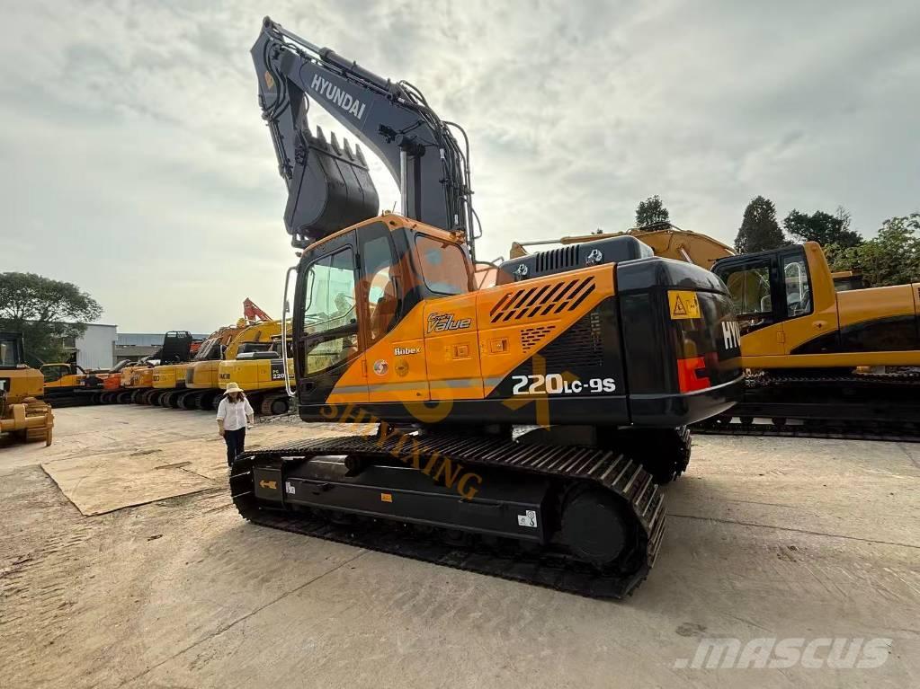 Hyundai R220-9s LC Excavadoras sobre orugas