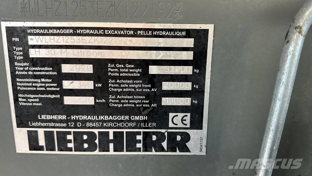 Liebherr LH 30 M Manejadores de residuos industriales
