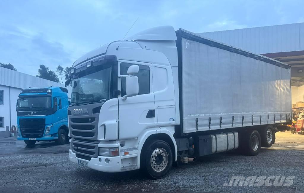 Scania G 420 Camiones de caja de lona