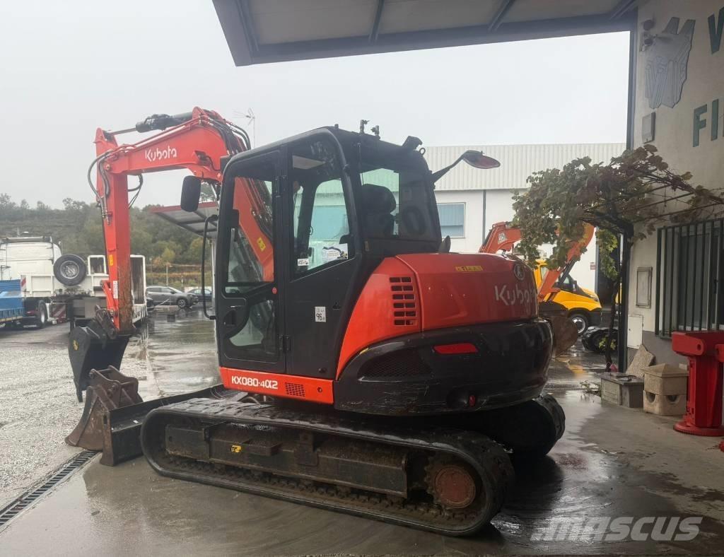 Kubota KX 080 Excavadoras 7t - 12t