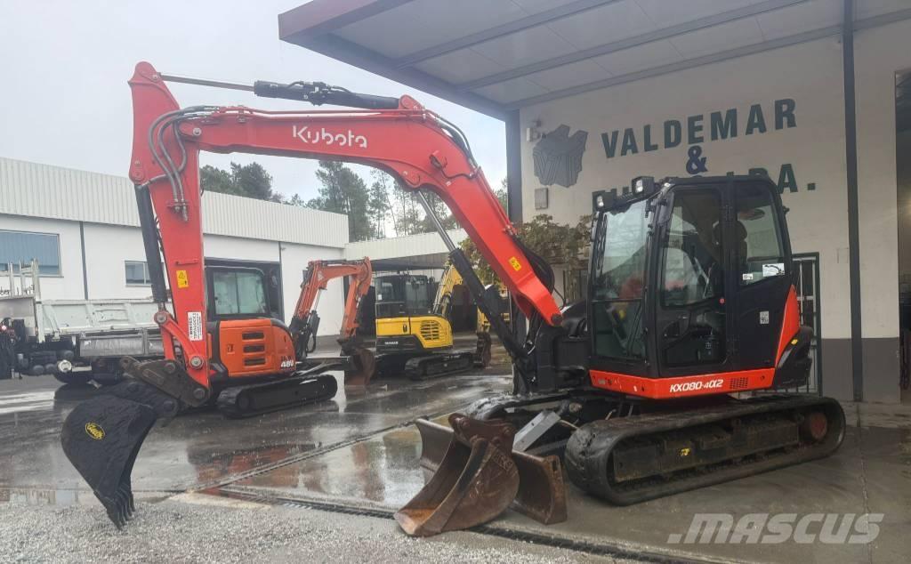 Kubota KX 080 Excavadoras 7t - 12t