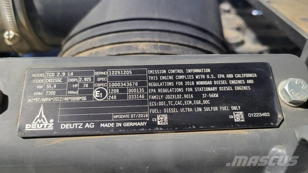 Wacker Neuson WL 54 Cargadoras sobre ruedas