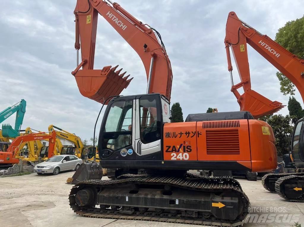 Hitachi ZX 240 Excavadoras sobre orugas