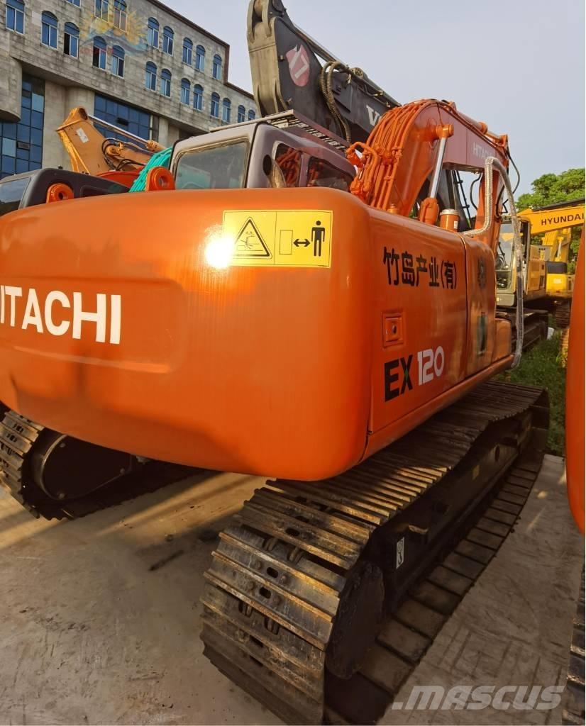 Hitachi EX 120 Excavadoras sobre orugas