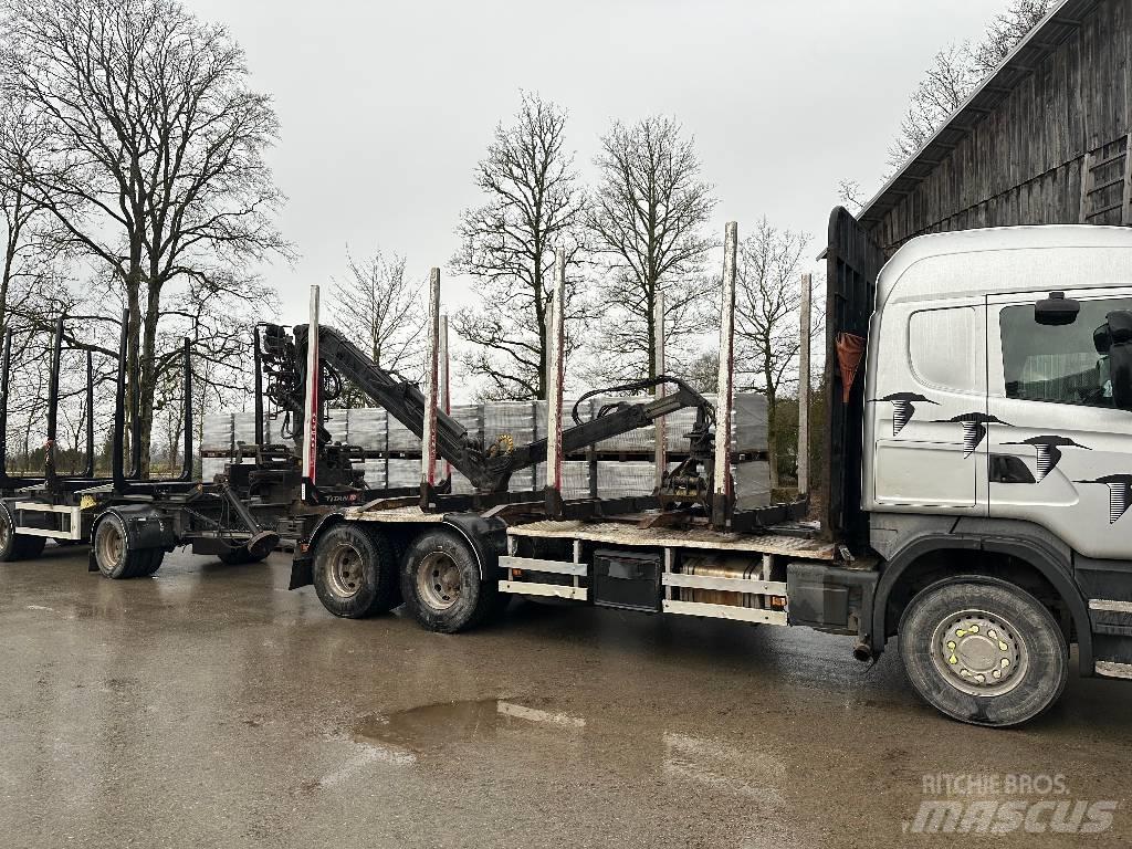 Scania R440 Transportes de madera