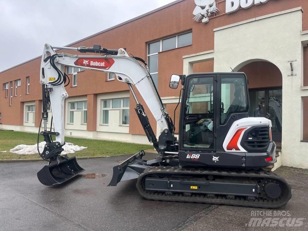 Bobcat E88 Excavadoras sobre orugas