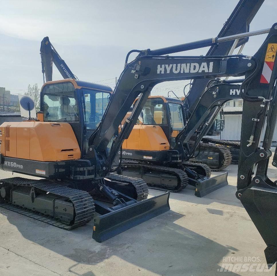 Hyundai HX 60PRO Excavadoras sobre orugas