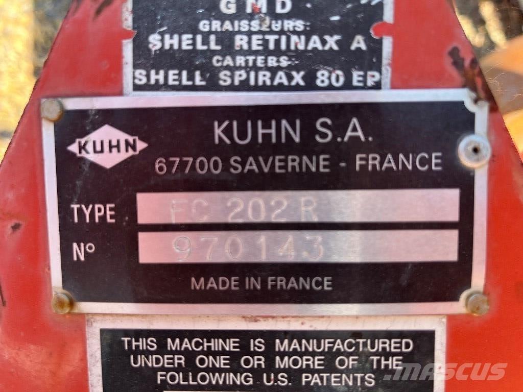 Kuhn FC 202 R Segadoras acondicionadoras