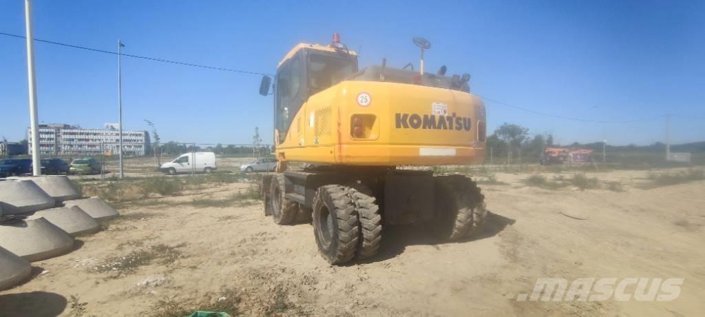 Komatsu PW 140-7 Excavadoras de ruedas
