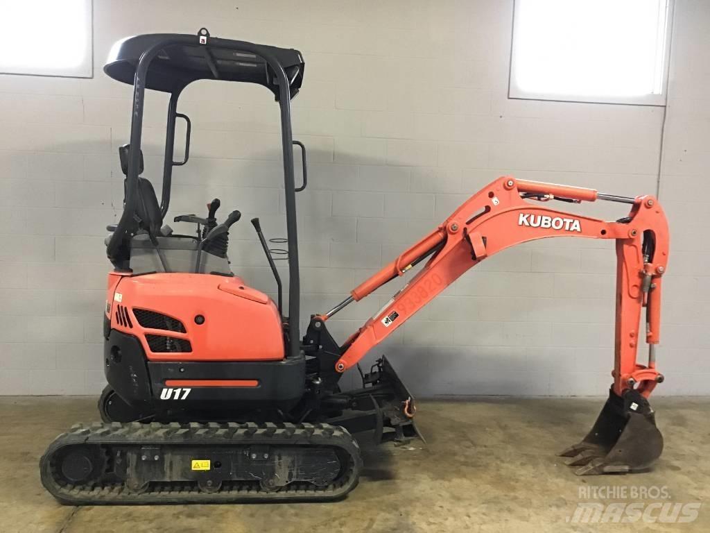 Kubota U 17 Miniexcavadoras