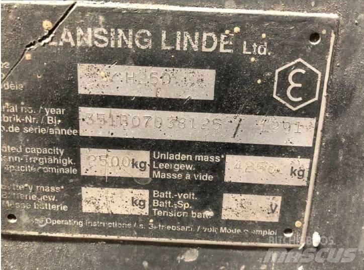 Linde H25D Camiones diesel