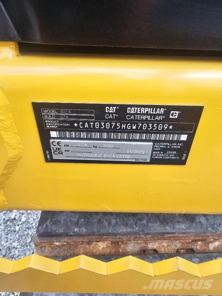 CAT 307.5 Excavadoras 7t - 12t