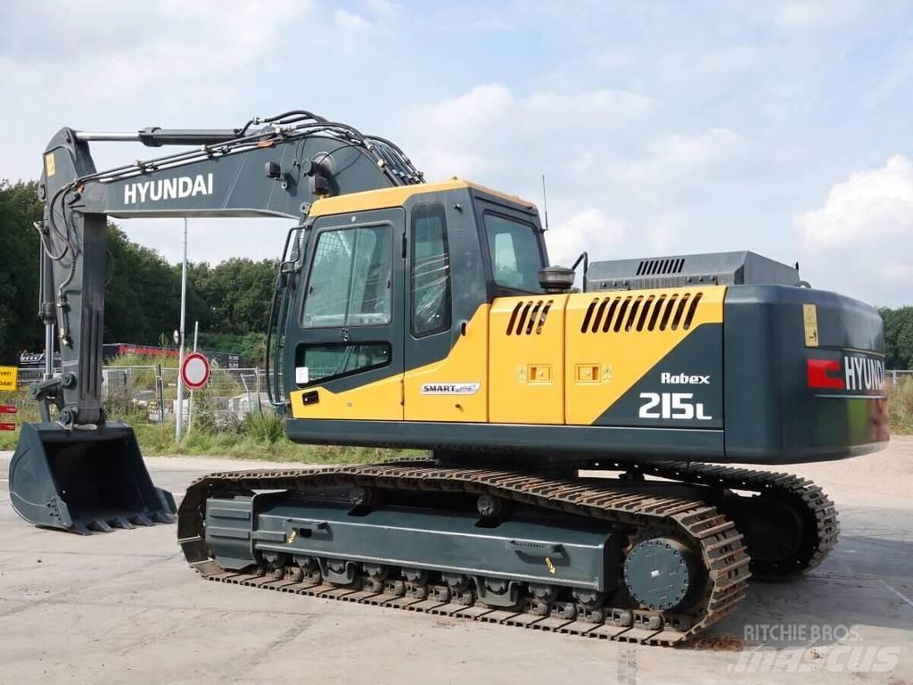 Hyundai R215 Excavadoras sobre orugas