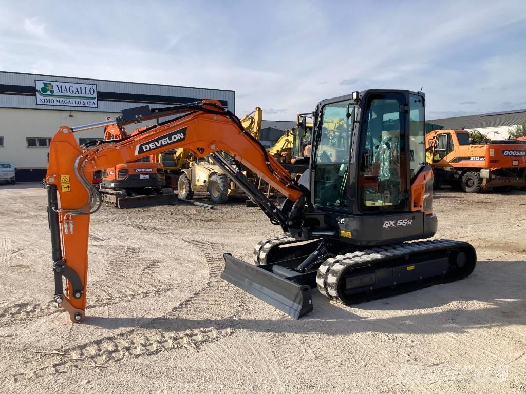 Develon DX 55 R-7 Miniexcavadoras