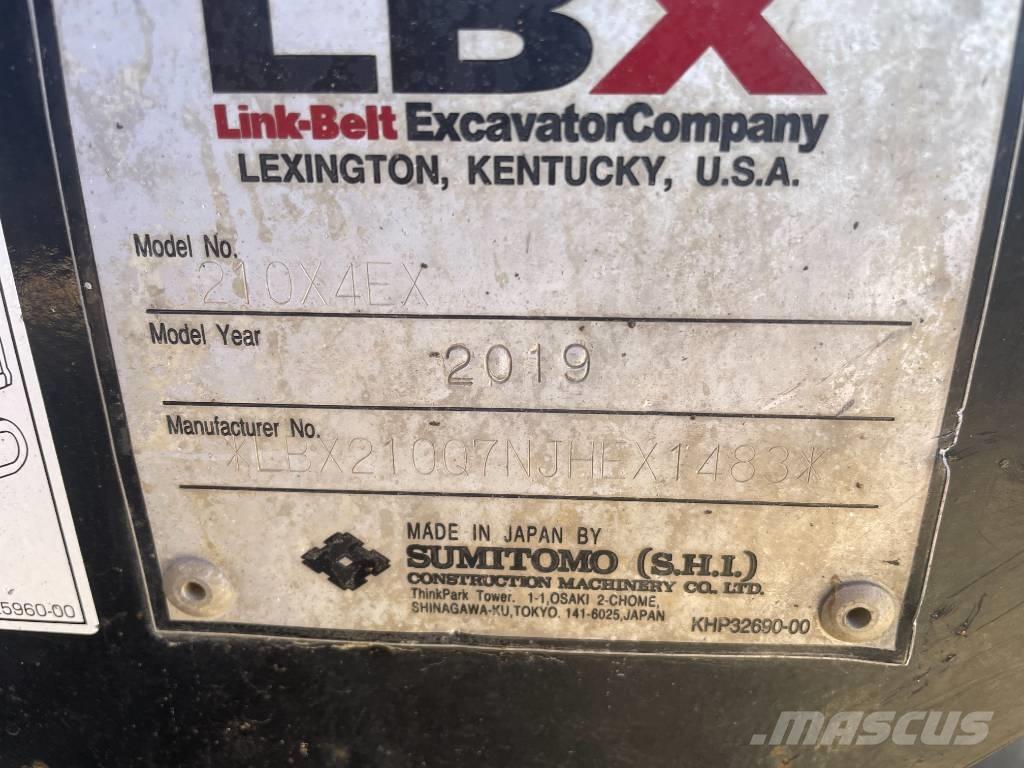 Link-Belt 245x4 lc Excavadoras sobre orugas