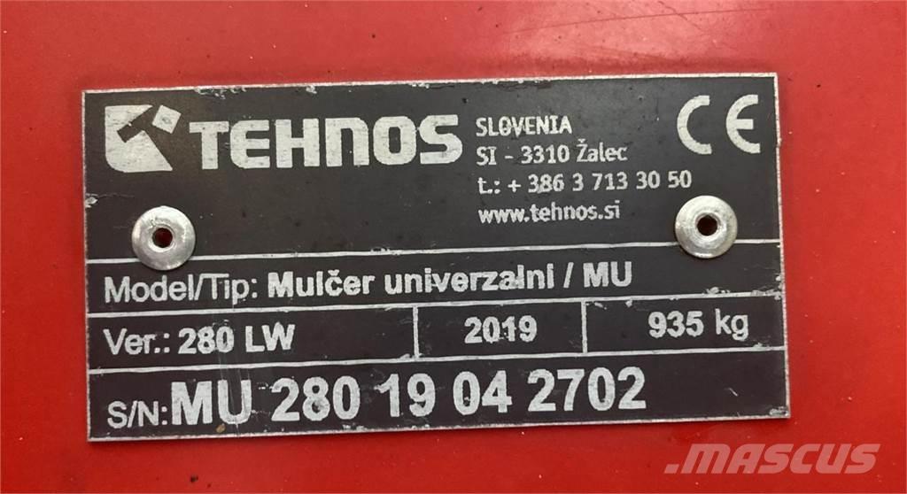 Tehnos MU 280 Segadoras y cortadoras de hojas para pasto