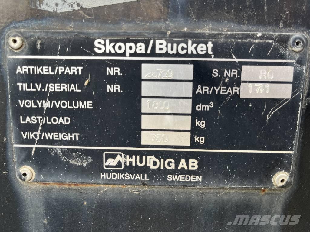 Huddig 1260D Retrocargadoras