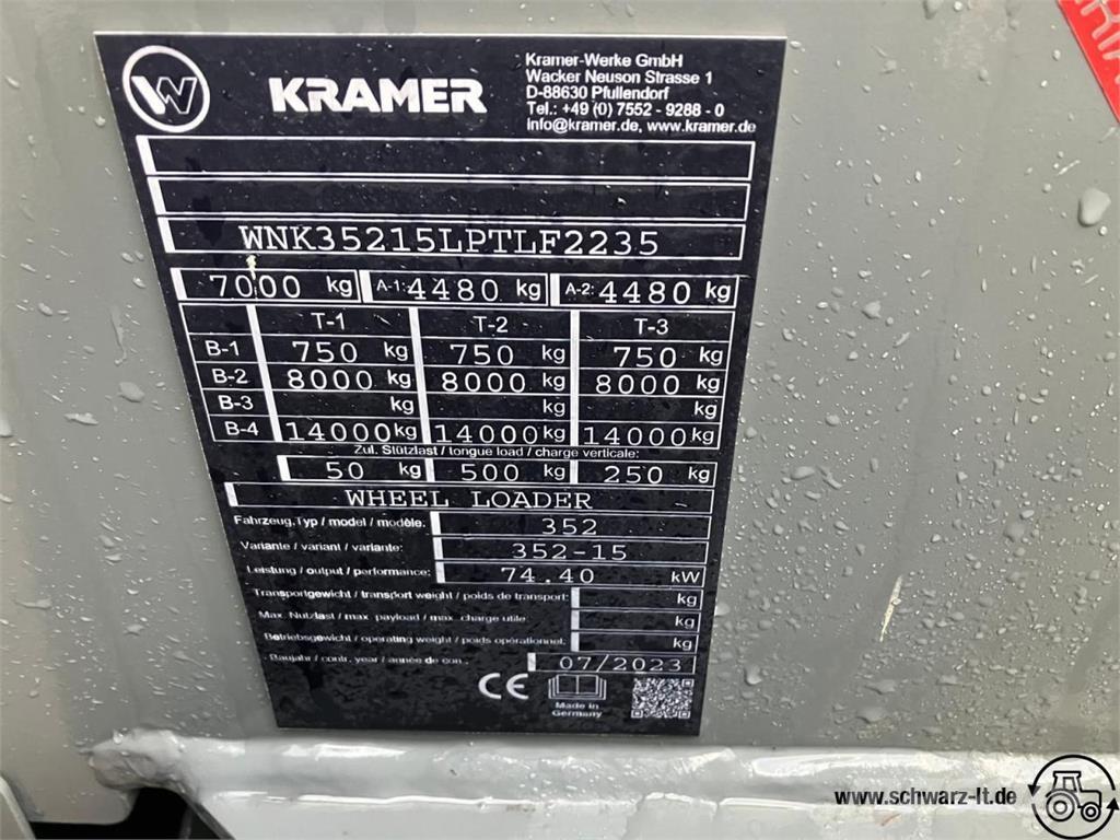 Kramer KL 35.8T Plataformas con brazo de elevación telescópico