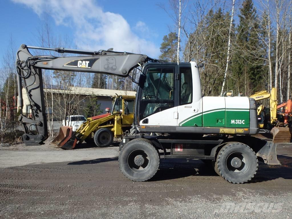 CAT M 313 C 4x4 Excavadoras de ruedas