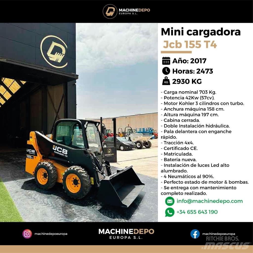 JCB 155 T4 Minicargadoras