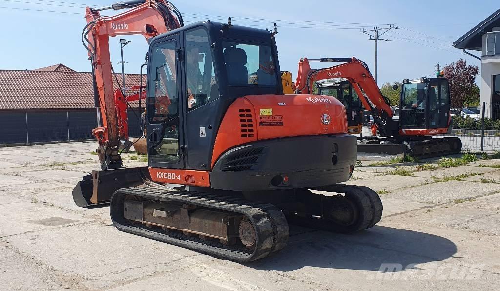 Kubota KX 080-4 Excavadoras 7t - 12t