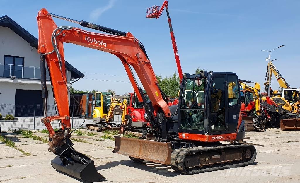 Kubota KX 080-4 Excavadoras 7t - 12t