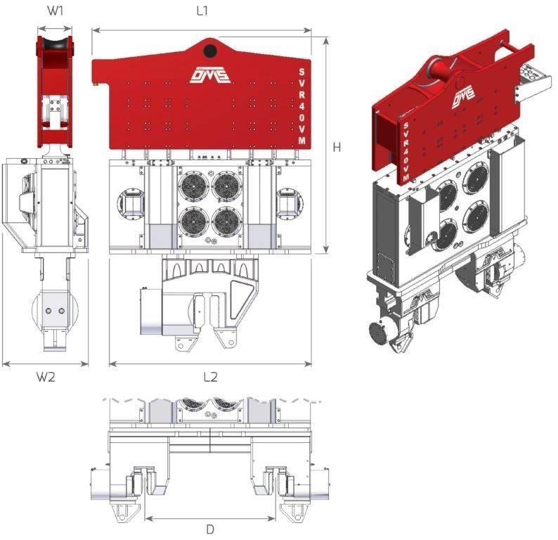  SVR 40VM Martinetes vibradores