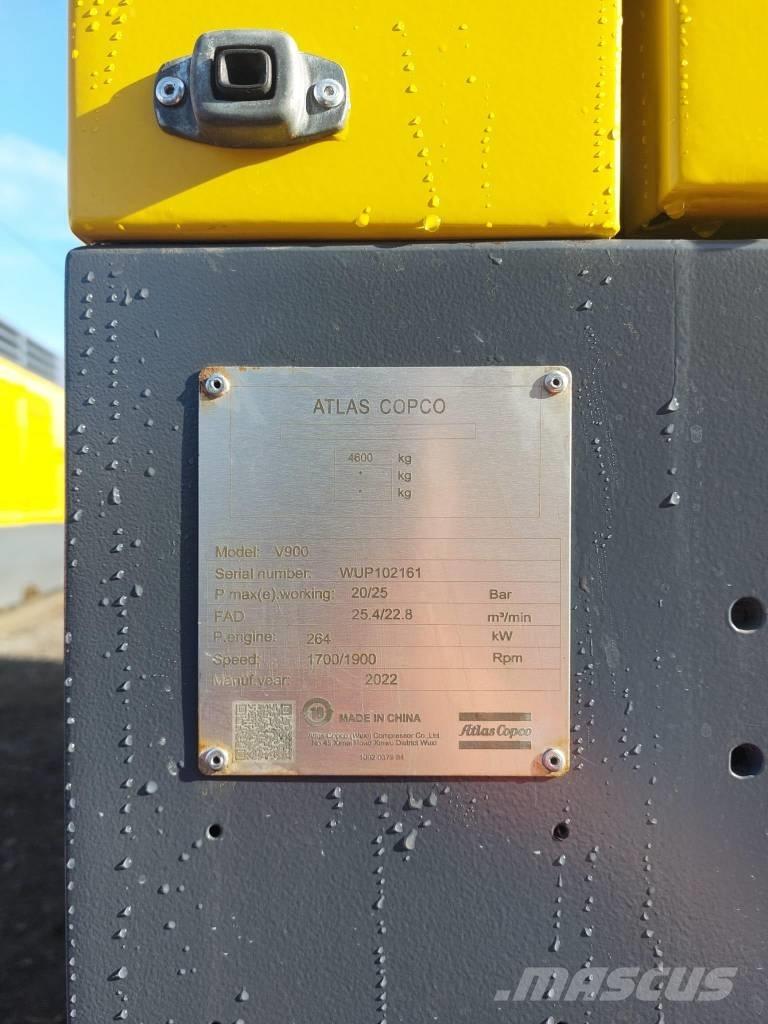 Atlas Copco V900 Compresoras