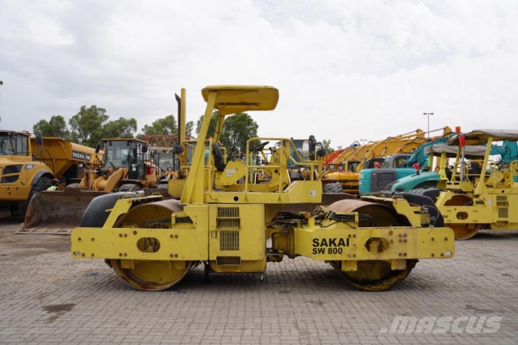 Sakai SW 800 Rodillos de doble tambor