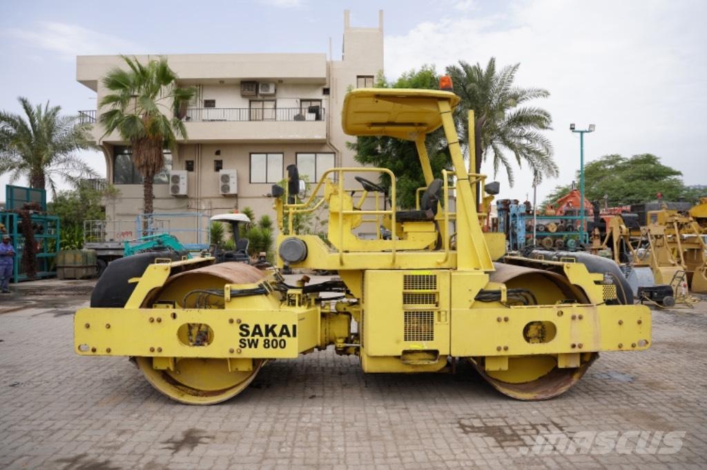 Sakai SW 800 Rodillos de doble tambor
