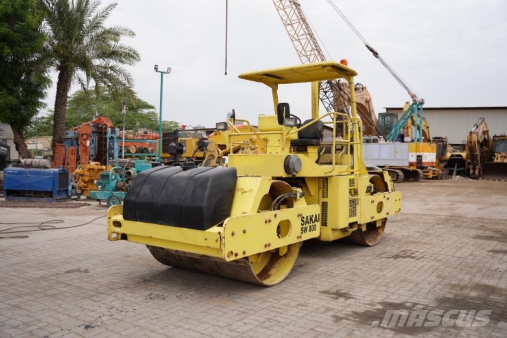 Sakai SW 800 Rodillos de doble tambor